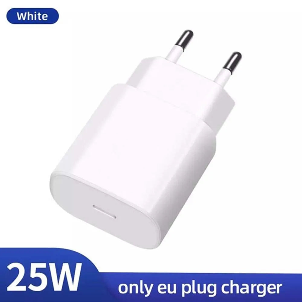 25W PD USB-C Fast Charger + Cable