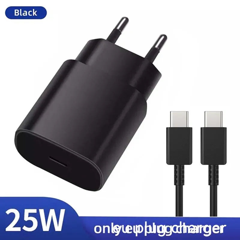 25W PD USB-C Fast Charger + Cable
