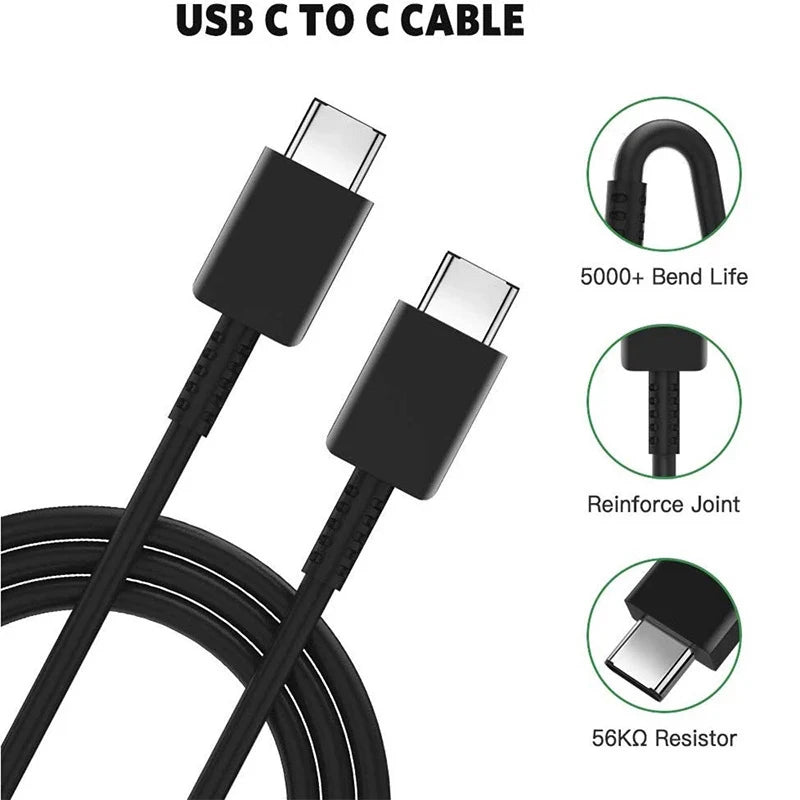 25W PD USB-C Fast Charger + Cable
