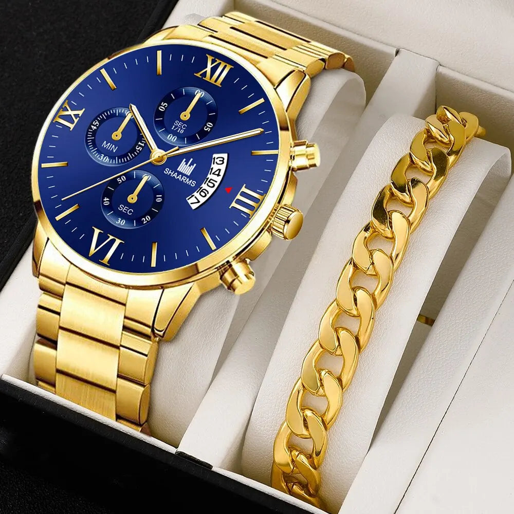 Fashion Men’s Stainless Steel Watch
