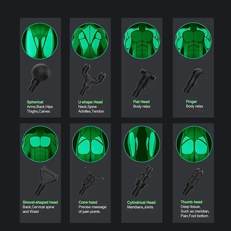 Electric Fitness Muscle Massage Gun