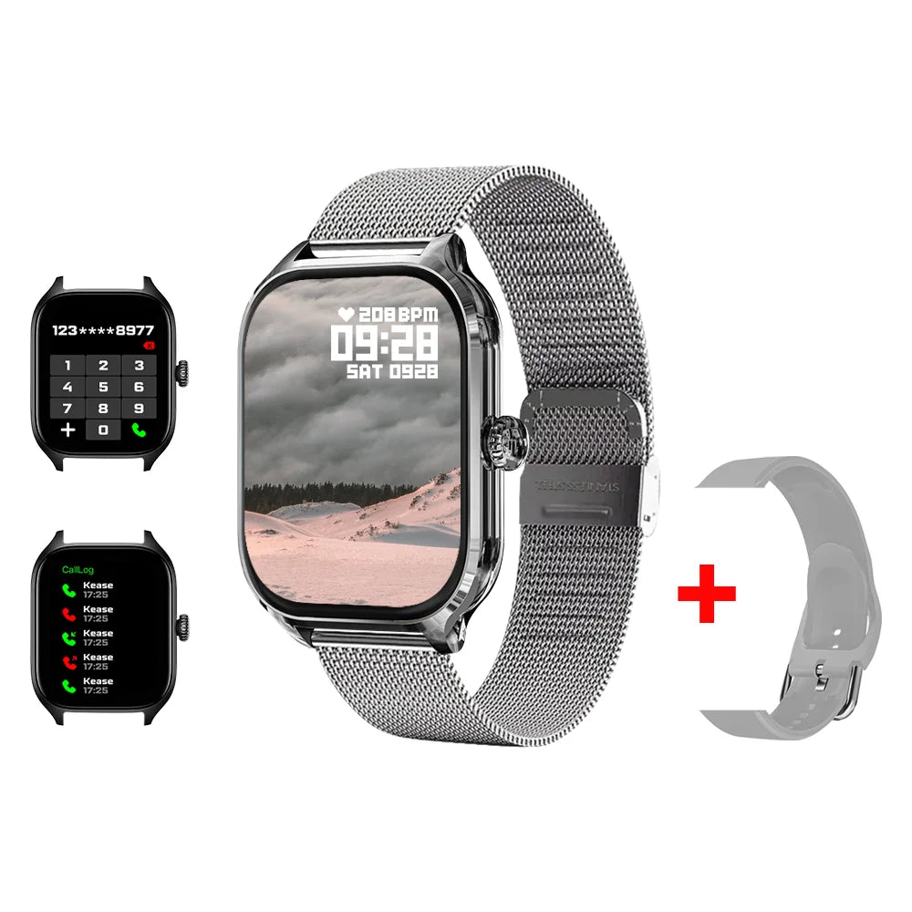 LAXASFIT H9 ProMax – Bluetooth Calling Smartwatch