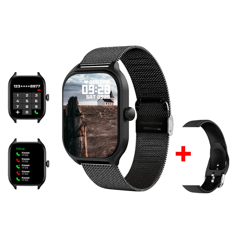 LAXASFIT H9 ProMax – Bluetooth Calling Smartwatch