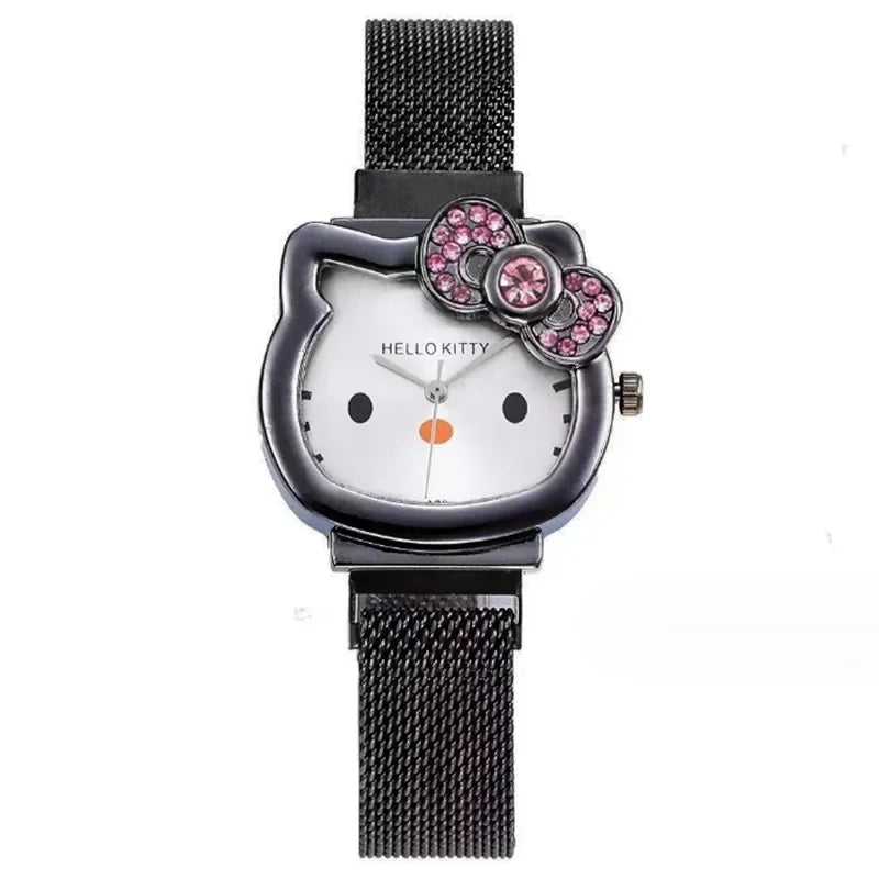 Hello Kitty Diamond Bow Quartz Watch