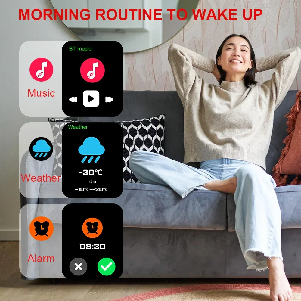 LAXASFIT H9 ProMax – Bluetooth Calling Smartwatch