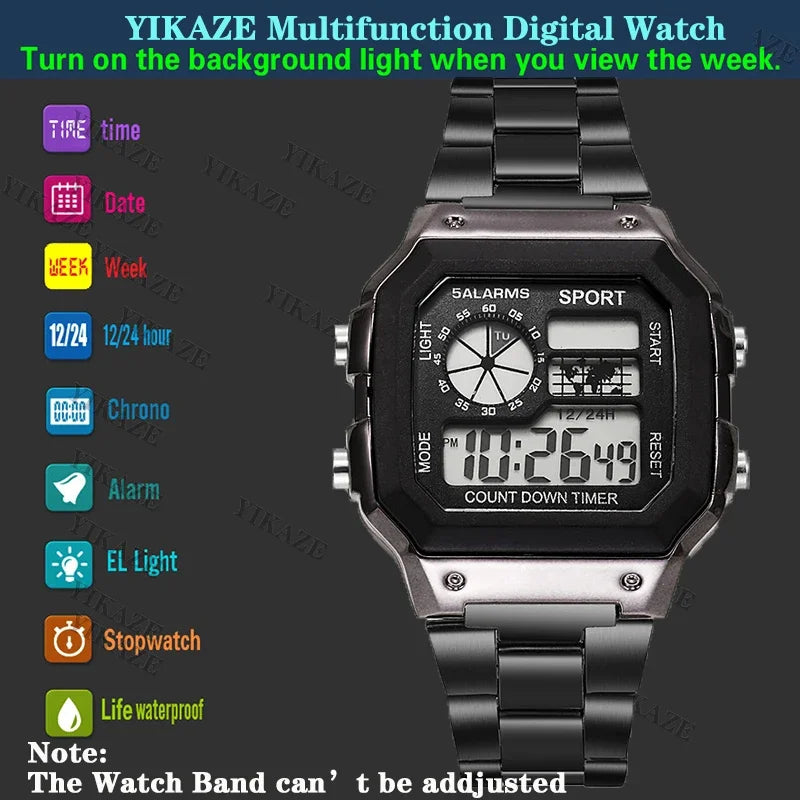 MAYZHISU Classic Digital Watch