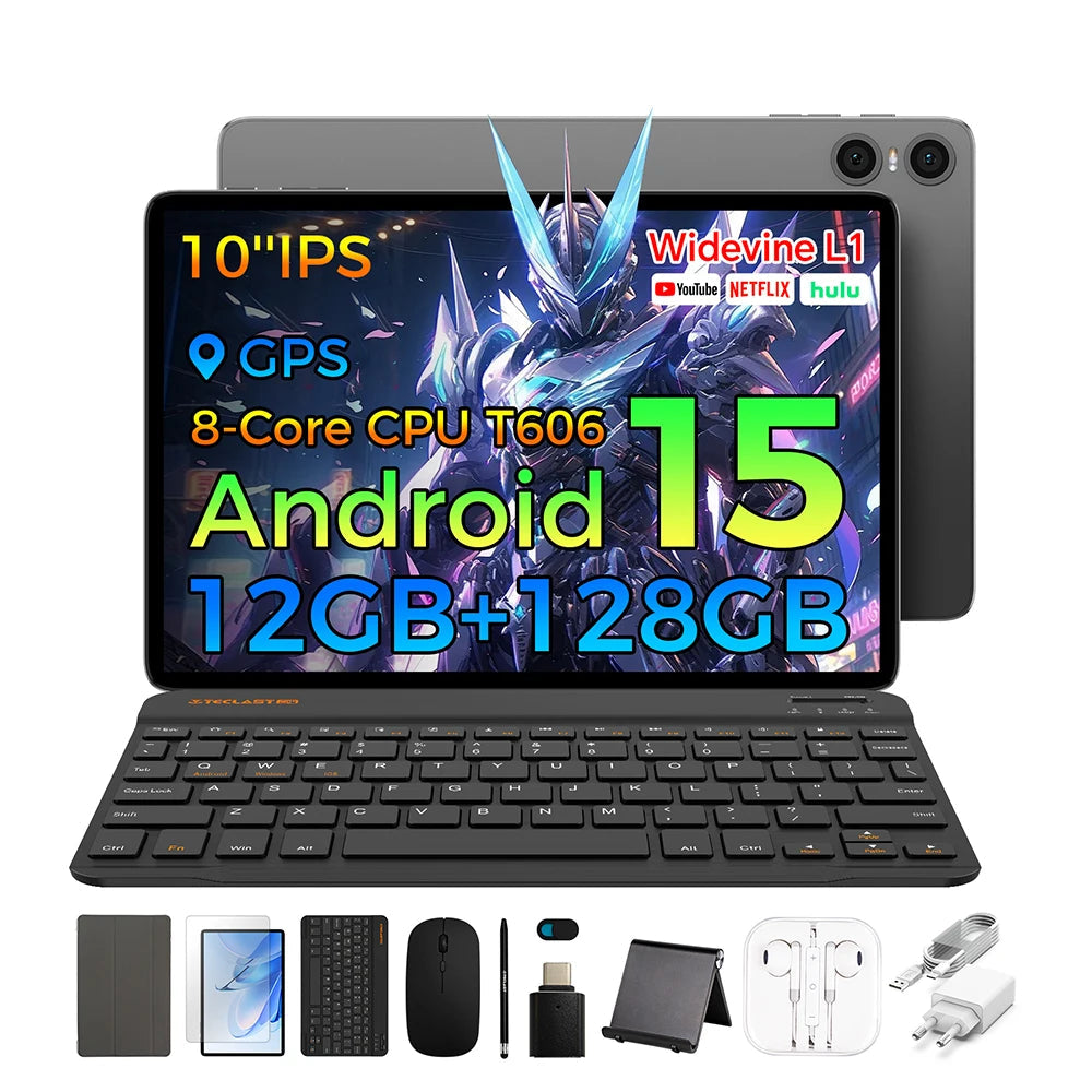 Teclast P30T Android 15 – 10.1", 12GB/128GB, 8-Core, 6000mAh