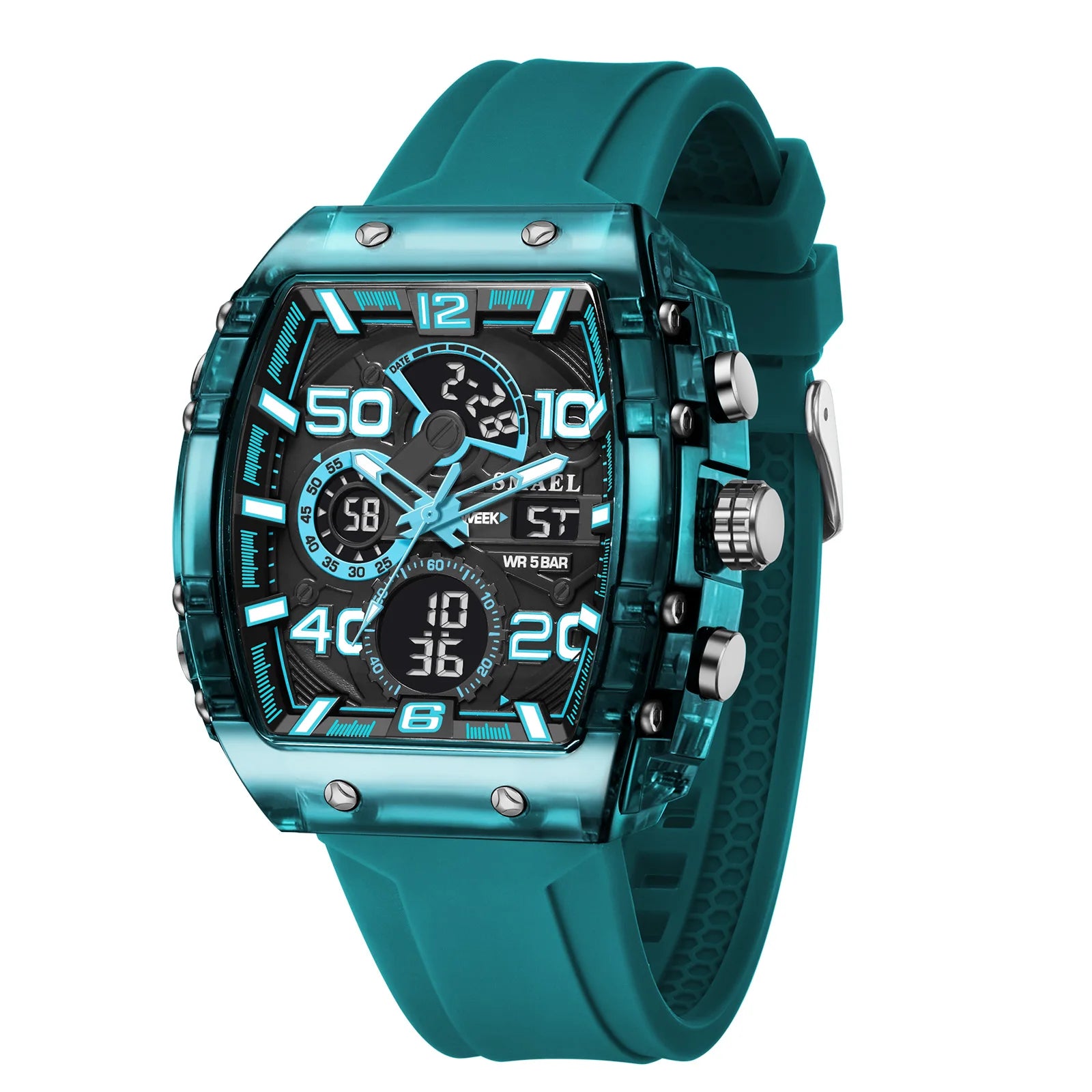 SMAEL 8109 Men’s Waterproof LED Watch