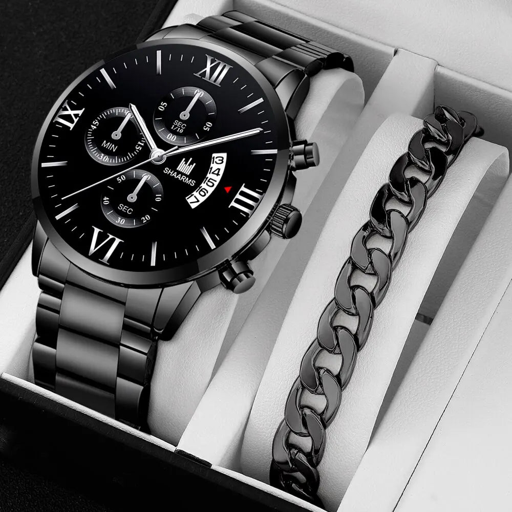 Fashion Men’s Stainless Steel Watch