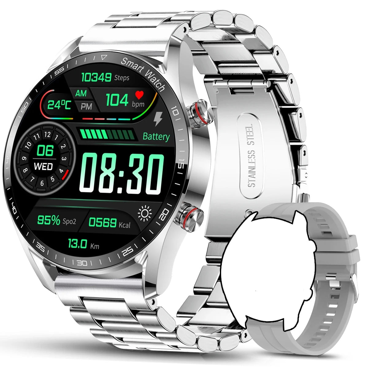 Bluetooth Call Health Smartwatch