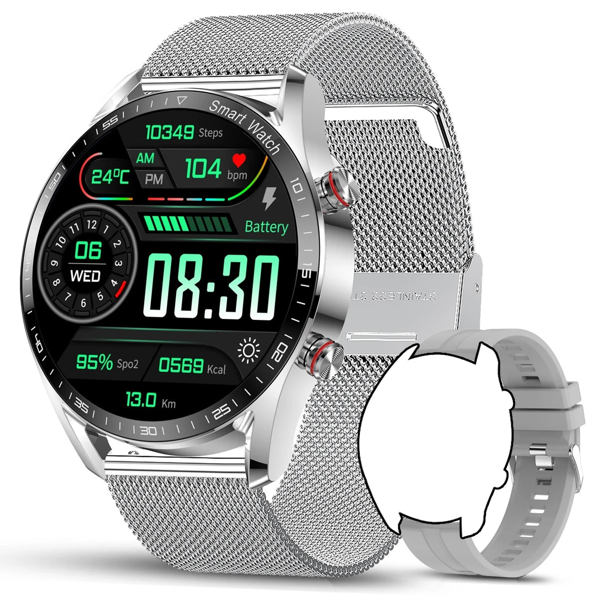 Bluetooth Call Health Smartwatch