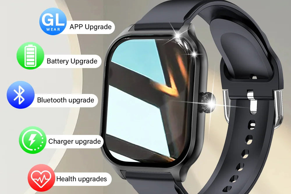 LAXASFIT H9 ProMax – Bluetooth Calling Smartwatch